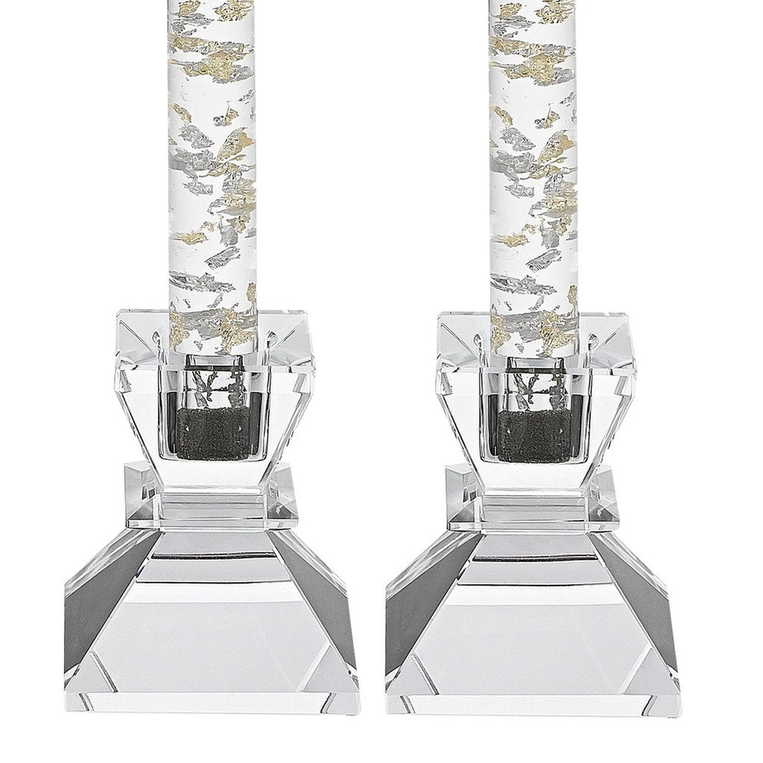 Badash Saturn Crystal Candle Holders - Thumbnail 4