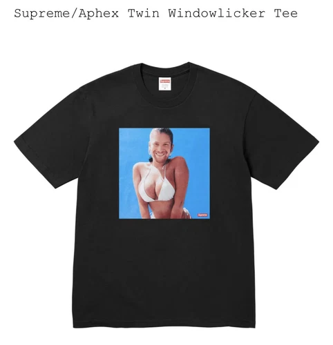 Tee shirt Supreme / Apex Twin Windowlicker