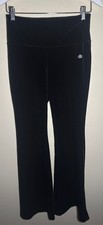 Juicy Couture Black Velvet Flare Pants Size S