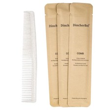 Hair Combs Bulk, Disposable Wheat Straw Combs Individually Wrapped Combs for ...