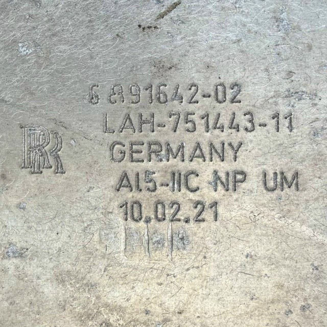 2018 2019-2025 ROLLS ROYCE CULLINAN PHANTOM GHOST STIFFENING UNDERBODY PLATE