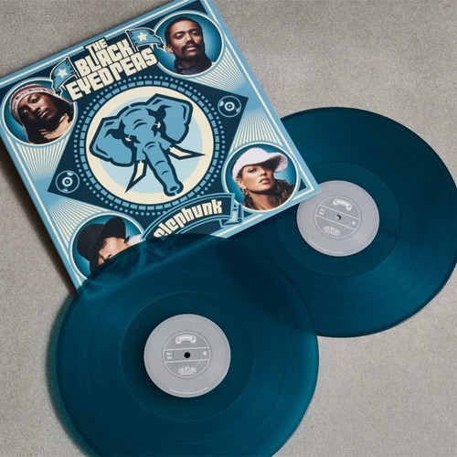 THE BLACK EYED PEAS ELEPHUNK VINYL NEW! LIMITED BLUE LP! FERGIE SHUT UP HEY MAMA - Afbeelding 1 van 4
