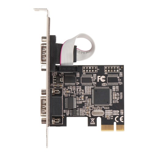 PCIe RS232 Serial Adapter Card 250Kbps 2 Ports PCI Express X1 Plug And Play P FY - Afbeelding 18 van 22