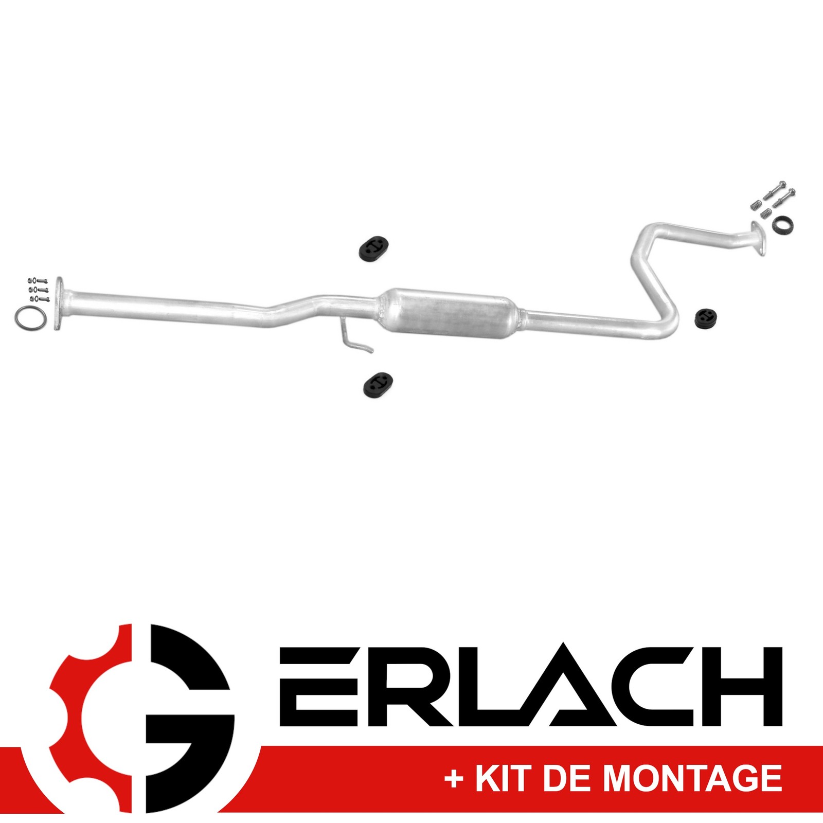 Silencieux intermédiaire Honda Civic IV 1.5i 16V pot échappement 1503