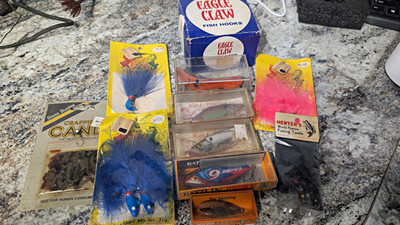 Eagle Claw Rat-L-Trap Bass Buster Herter's Crappie Lure Lot 11pc