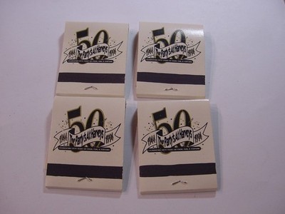 (4) 1994 MATCHES - THE PARTY AT HARVEYS 50TH ANNIVERSARY