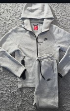 Nike Tech Fleece Tracksuit Particle Grey, Size XS