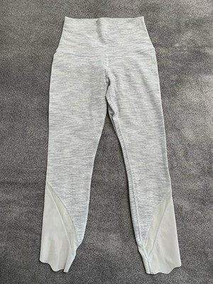 Lululemon Wunder Under Crop II *Roll Down Scallop Luxtreme 24''