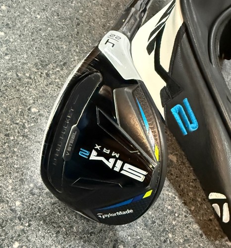 TaylorMade Golf SIM2 Max Hybrid Rescue Club, #4 H 22* Graphite Regular - Picture 8 of 19