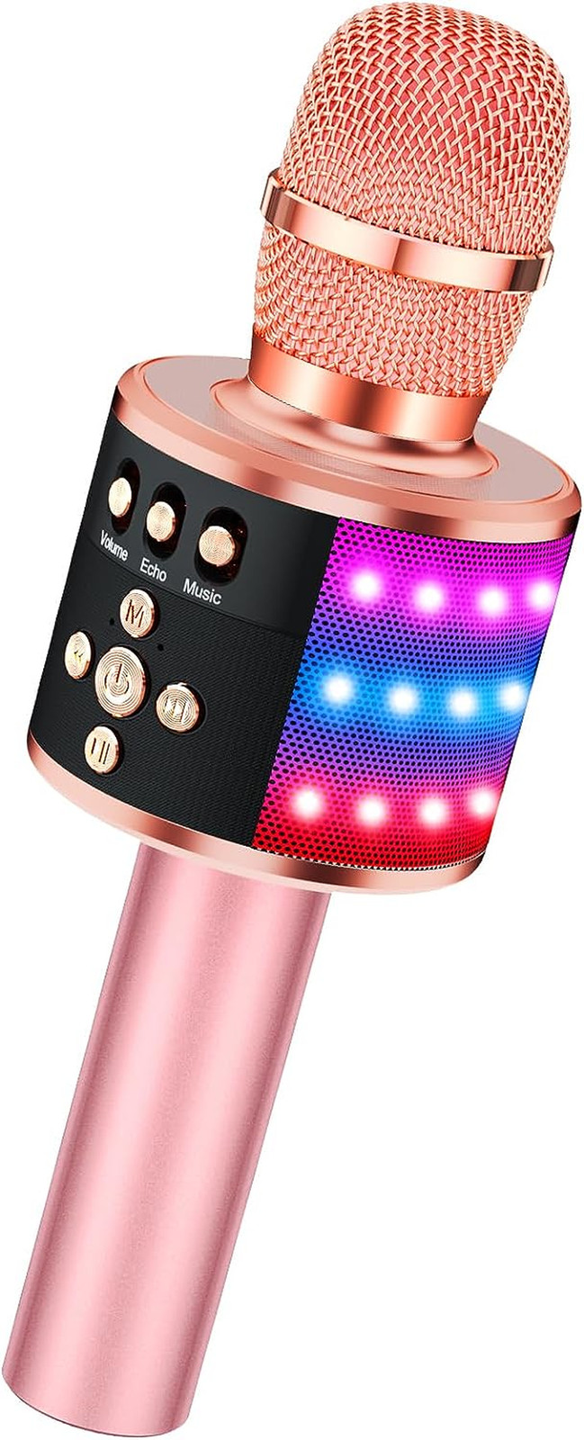 BONAOK Karaoke Microphone for Kids & Adults - Bluetooth Microphones Singing Mic