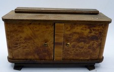 Antique c.1920 German Wood SIDEBOARD 1:12 Dollhouse Miniature