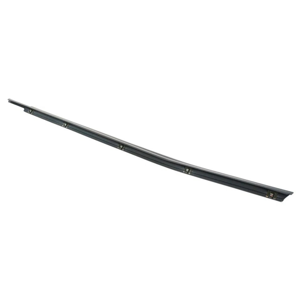 Cinturón de barrido de ventana resistente a la intemperie moldura conductor externo izquierdo izquierdo para 97-06 Wrangler Foto 4 de 4