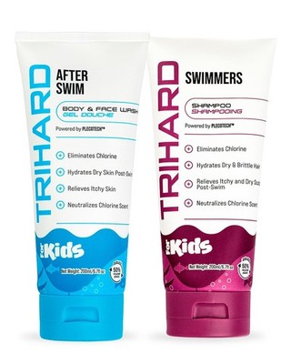 TRIHARD Kids Chlorine Removal Kit, Shampoo, Face 6.7 Fl Oz (Pack of 2), blue 
