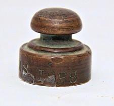 1968' s Old Vintage Solid Copper Mercentile Measuring Weight Collectible W1