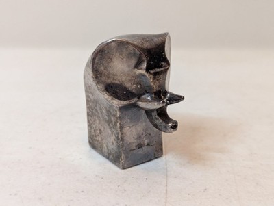 Vintage Dansk Silverplate Animal Figurine Gunnar Cyren - Elephant 2 