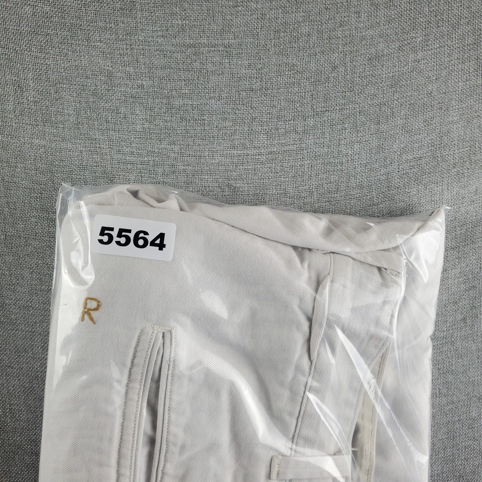 Pantalones 45R para mujer 36X29 blanco roto cremallera mosca JAPÓN  Foto 2 de 4