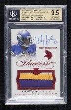 2014 Panini Flawless Rookie Ruby 11/15 Teddy Bridgewater BGS 9.5 Patch Auto 7p8