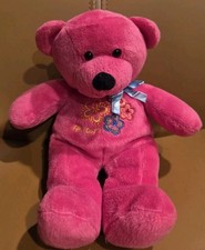 FAO SCHWARZ GIRL PINK PLUSH BEAR FIFTH AVENUE