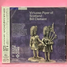 [CD] Scottish Bagpipe Bill Clement With Obi Booklet Enthusiasts USED K
