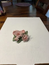 Vintage Fine Porcelain Flower Carnation
