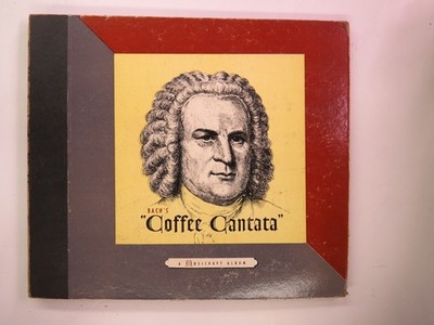 Bach's ''Coffee Cantata'' - MUSICRAFT ALBUM 5 - 4 X 78 RPM - William Hain