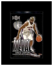 1999-00 Skybox Metal - Heavy Metal Vince Carter #2 H