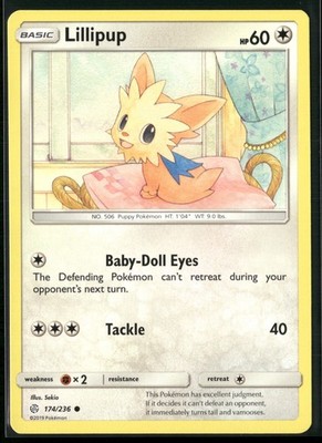 Lillipup Common SM - Cosmic Eclipse 174/236 NM