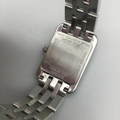 Victorinox Tank Swiss Army Womens Watch 22mm Two Tone Steel