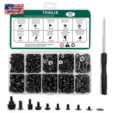 420PCS Computer Screw Kit, Motherboard Standoffs Assorted Screws for PC Case, HD