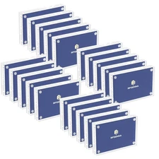 Mini Picture Frame 2.5x3.5 inch Acrylic Magnetic Photo Business Clear Card Frame