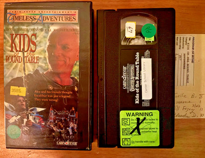 Kids of the Roundtable VHS tape CABIN FEVER Timeless Adventures HTF kids 90's