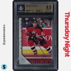 2005 UPPER DECK #206 ZACH PARISE YOUNG GUNS RC ROOKIE BGS 9.5