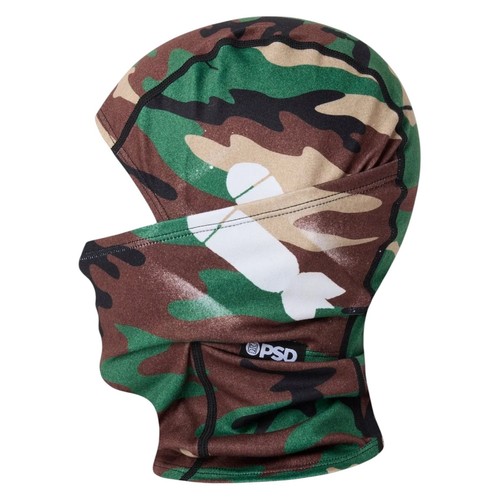 PSD Ropa Interior Bombardero Pasamontañas Mascarilla Unisex Talla Única Multicolor Camuflaje UPS234 - Imagen 3 de 10