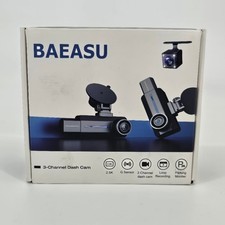 Dash Cam Front  Rear 2.5K 1440P Triple Car Camera - 3 Channel