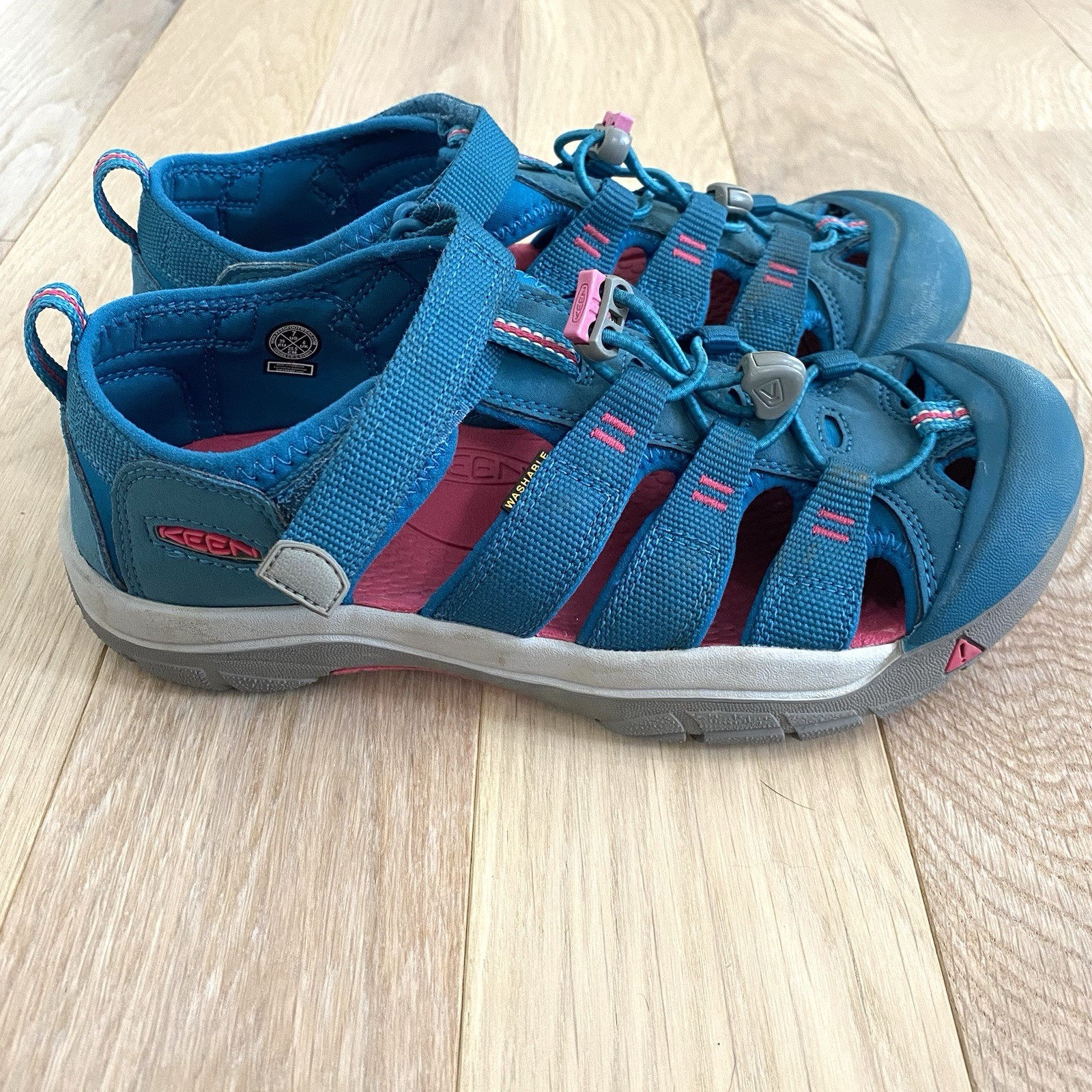 Keen Newport H2 sandalo acqua bambino grande taglia 7 Eu 39 blu laguna