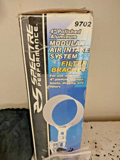 Spectre Performance Air Intake 4-inch Polished Aluminum Filter Bracket-9702