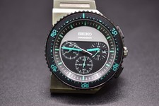 Seiko Giugiaro Design 7T12-0AW0 SCED019 Cronografo Quarzo Orologio Uomo Vintage