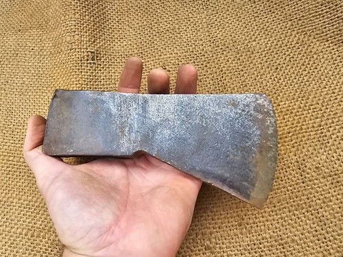 OCHSENKOPF VINTAGE GERMAN AXE HEAD ANTIQUE LOGGING FELLING OX HEAD SPLITTING - Picture 5 of 13