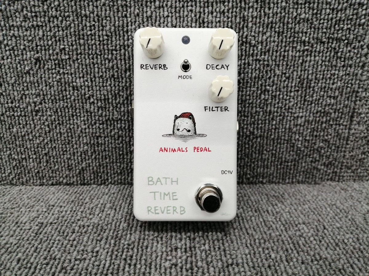 ギター ANIMALS PEDAL BATH TIME REVERB Animals Pedal Bath Time Rever – Motor City Guitar
