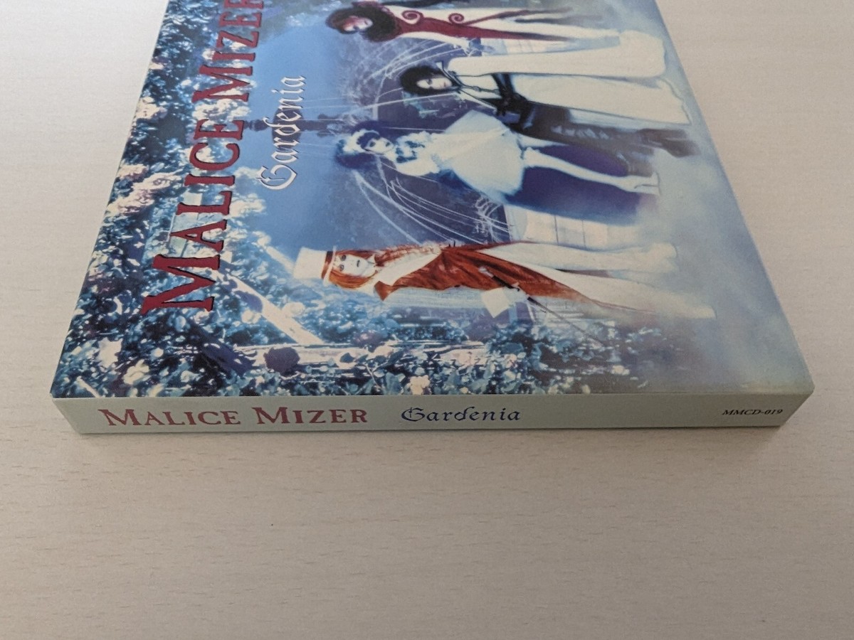 MALICE MIZER Gardenia 4th Single CD 2001 Case and sticker included
