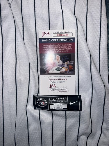 Jim Thome Signed Chicago White Sox Jersey Hall Of Fame Slugger JSA Auth - Picture 3 of 4