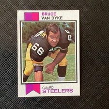 1973 Topps Football 🏈#505 Bruce Van Dyke  RC