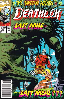 Deathlok #15 Newsstand Cover Marvel Comics