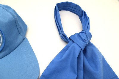 UN Blau Barett Mütze - United Nations Friedenstruppe Schiebermütze Mit Abzeichen