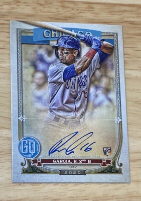ROBEL GARCIA 2020 Topps GYPSY QUEEN RC ON-CARD AUTO #GQA-RG CHICAGO CUBS