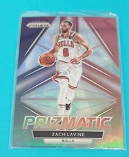 2022-23 Panini Prizm Prizmatic Silver #6 Zach LaVine Chicago Bulls Card ll
