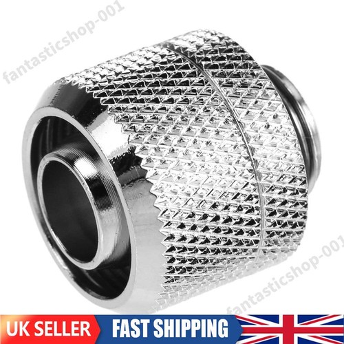 G1/4 External Thread Connector for 10x16mm PC Water Cooling System(Silver)