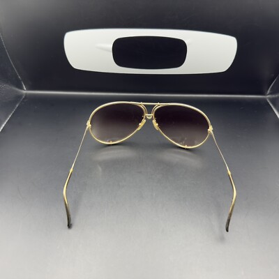 Vintage Porsche Design By Carrera 5621 46 Titan Large Dark Brown