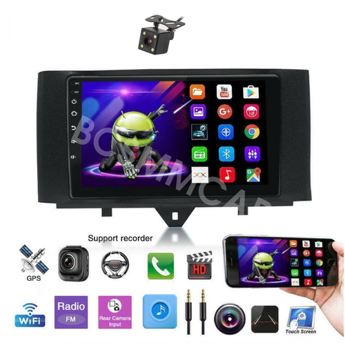 Car Stereo Radio GPS MP5 Player BT Fit For Mercedes Benz Smart Fortwo 2011-2014 - Foto 17 di 24