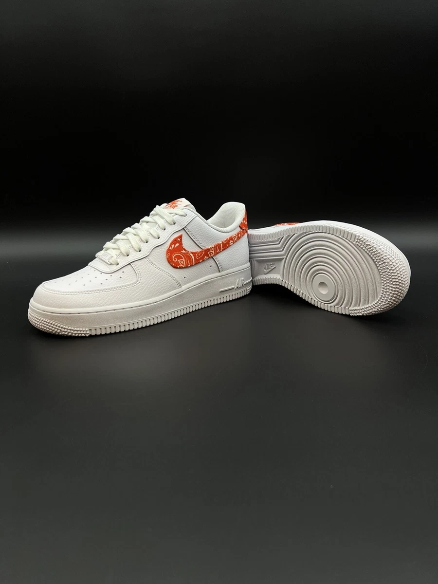 Nike Air Force 1 Low Orange Paisley 2022 (Women’s 10.5/Men’s 9) DJ9942-102